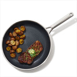 Trident Hybrid Non-Stick Stainless Steel 12 in Fry Pan J0