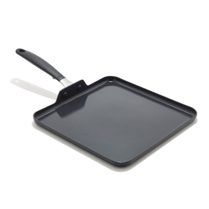 OXO Stainless Steel Everyday 11 in Square Griddle D6