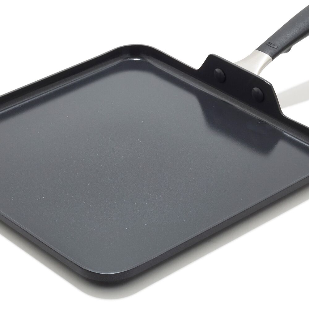 OXO Stainless Steel Everyday 11 in Square Griddle D6