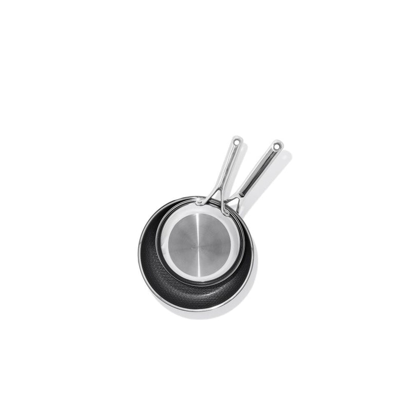 Trident Hybrid Non-Stick Stainless Steel 2-Piece Frypan Set R2