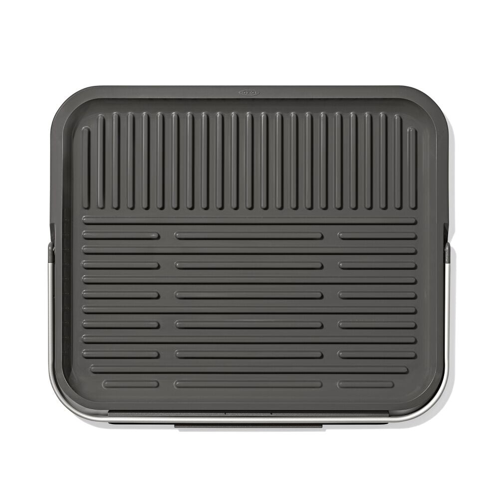 OXO Good Grips Compact Drying Rack with Dish Rest E6