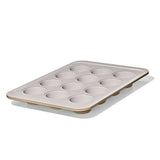 Non-Stick Pro Ceramic Coated Metal Bakeware 12 Cup Muffin Pan K2