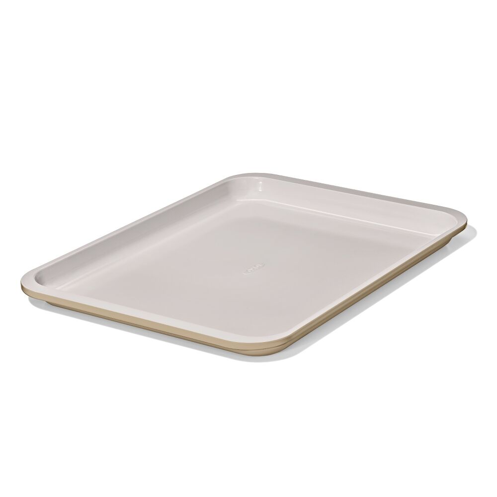 Non-Stick Pro Ceramic Coated Metal Bakeware Half Sheet Pan L0