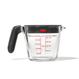 2 Cup Glass Measuring Cup with Lid J2