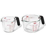 2-Cup and 4-Cup Glass Measuring Cup Set Q7