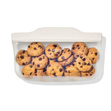 Silicone Reusable Bag - Snack Bag (12 oz) - Oat M7