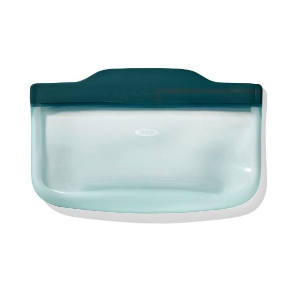 Silicone Reusable Bag - Snack Bag (12 oz) - Lagoon N6