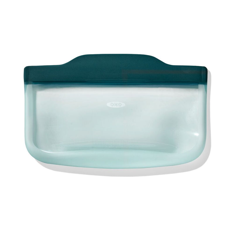 Silicone Reusable Bag - Snack Bag (12 oz) - Lagoon N6