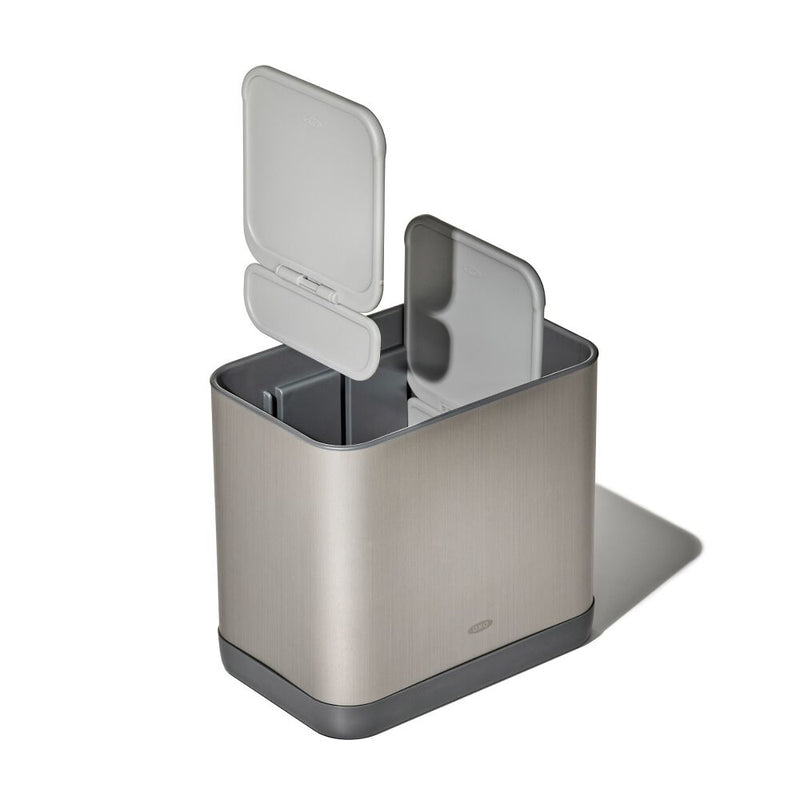 Adjustable Stainless Steel Utensil Holder - Large F3