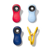Magnetic All-Purpose Clips - 4-Pack - assorted colors J6