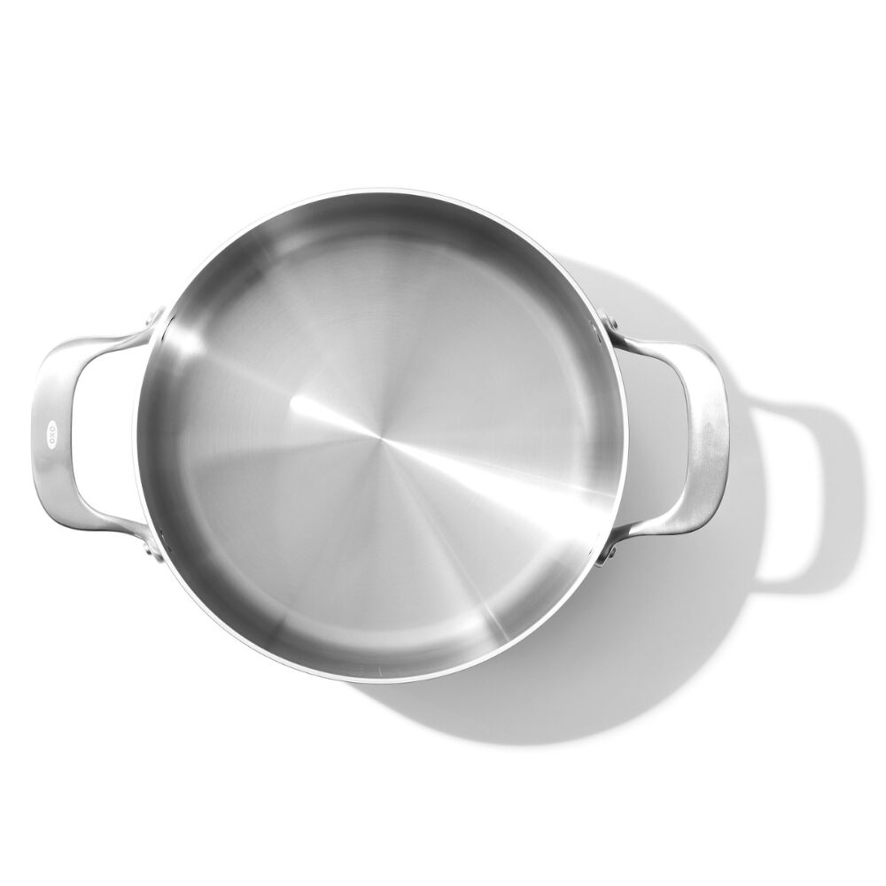 Stainless Steel Mira Series 5.2qt Casserole And Lid V1