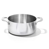 Stainless Steel Mira Series 5.2qt Casserole And Lid V1