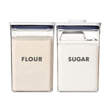 2-Piece Prelabeled POP Container Set with Scoop I3