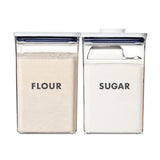 2-Piece Prelabeled POP Container Set with Scoop I3