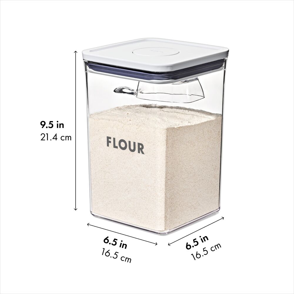 2-Piece Prelabeled POP Container Set with Scoop I3