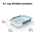 Prep & Go 4.1-Cup Divided Container - Ocean Blue Q2