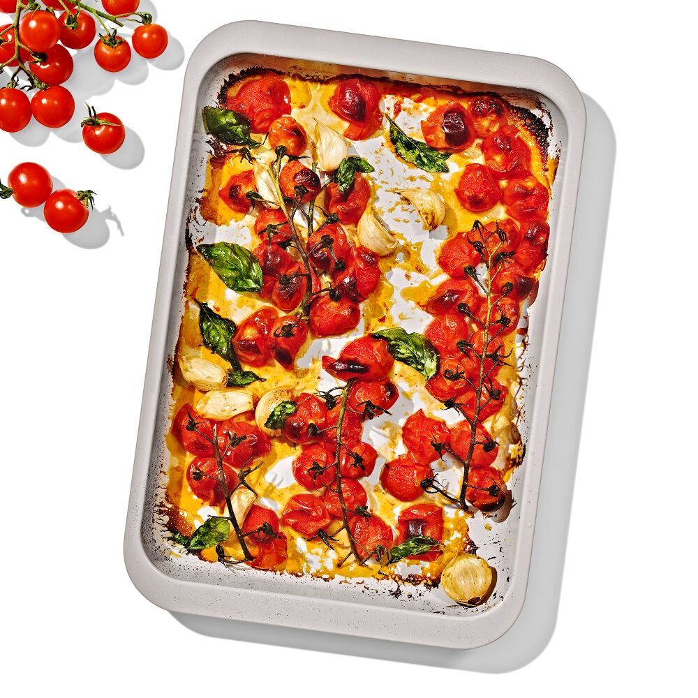 Non-Stick Pro Ceramic Coated Metal Bakeware Quarter Sheet Pan T1