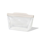 Silicone Reusable Bag - Stand-Up Quart (32 oz) - Oat S4