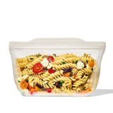 Silicone Reusable Bag - Stand-Up Quart (32 oz) - Oat E8