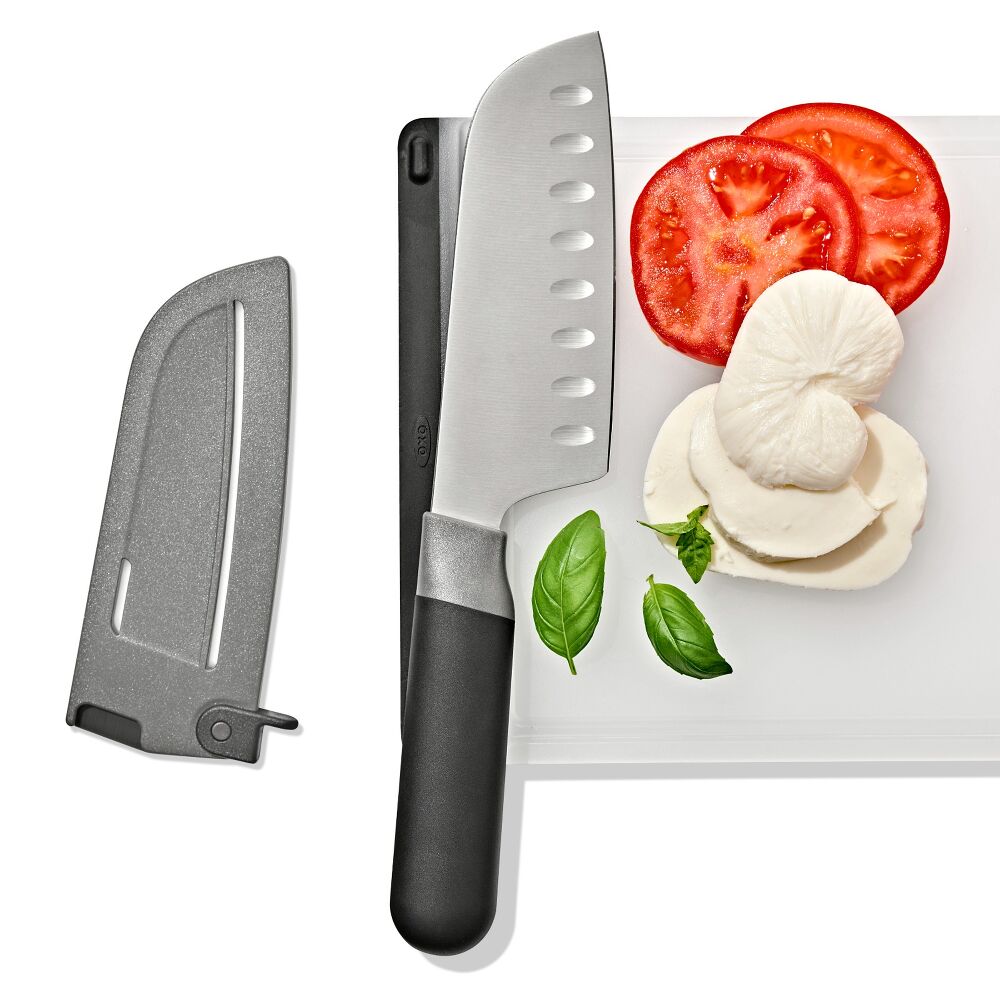 5 in Santoku Knife with Locking Sheath O0