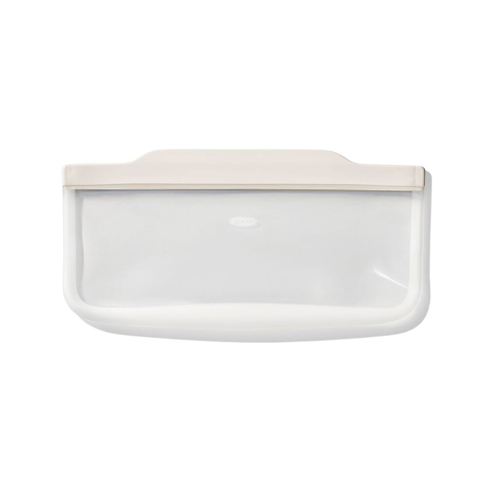 Silicone Reusable Bag - Slim Bag (20 oz) - Oat U7