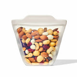 Silicone Reusable Bag - Stand-Up Cup (8 oz) - Oat L8