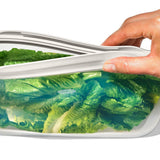 Silicone Reusable Bag - Sandwich Bag (28 oz) - Oat A3
