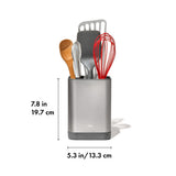 Adjustable Stainless Steel Utensil Holder - Small Y3