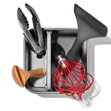 Adjustable Stainless Steel Utensil Holder - Small Y3