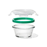 Smart Seal 8-Piece1 Cup Glass Round Container Set W1