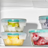 Smart Seal 8-Piece1 Cup Glass Round Container Set U8