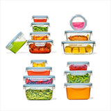 30-Piece Smart Seal Container Set - Arctic Blue K5