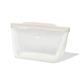 Silicone Reusable Bag - Stand-Up Half Gallon (64 oz) - Oat Y9