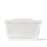 Silicone Reusable Bag - Stand-Up Half Gallon (64 oz) - Oat Y9