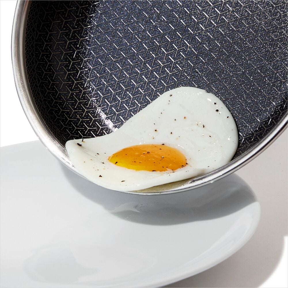 Trident Hybrid Non-Stick Stainless Steel 8 in Fry Pan L1