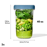 Twist & Stack Container (40 oz) - 2-Pack P8