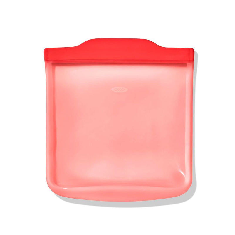 Silicone Reusable Bag - Sandwich Bag (28 oz) - Watermelon W9