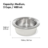 OXO Pet Nonslip Bowl - Medium, 2 Cups / 480 mL E6