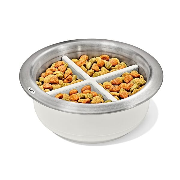 OXO Pet Easy-Clean Slow Feeder - Large, 4 Cups/950 ml X8