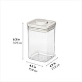 OXO Pet POP Container — Small Square Short — 1.1 Qt/1 L T0