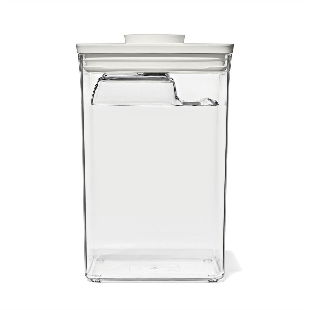 OXO Pet POP Container with Scoop — Big Square Medium — 4.4 Qt/4.2 L R0