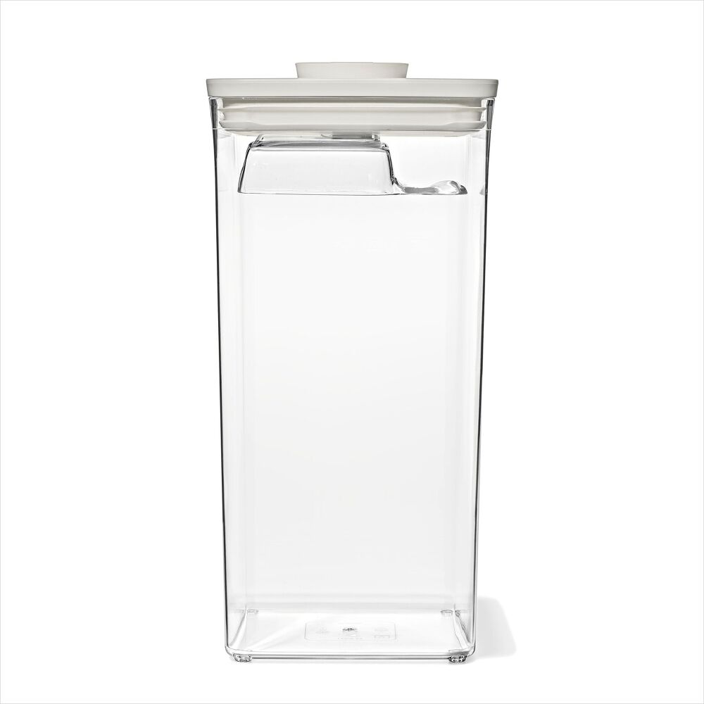 POP Container with Scoop — Big Square Tall — 6 Qt/5.7 L O4