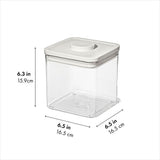 OXO Pet POP Container — Big Square Short — 2.8 Qt/2.6 L S4