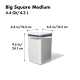 POP Container - Big Square Medium (4.4 Qt/4.2 L) Z6