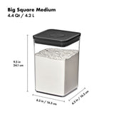 POP Container - Big Square Medium (4.4 Qt/4.2 L) Z6