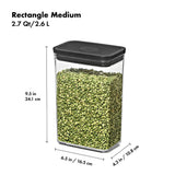 POP Container - Rectangle Medium (2.7 Qt/2.6 L) C7