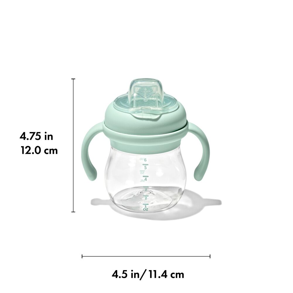 Transitions 6 Oz Soft Spout Sippy Cup with Removable Handles C4