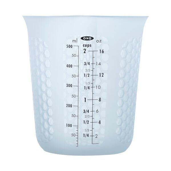 2 Cup Squeeze & Pour Silicone Measuring Cup N6