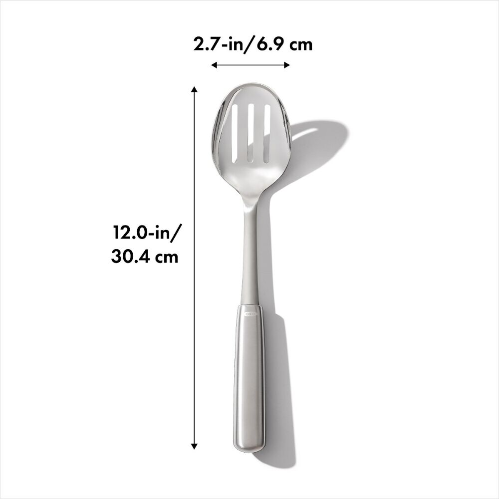 OXO Steel Slotted Cooking Spoon K1