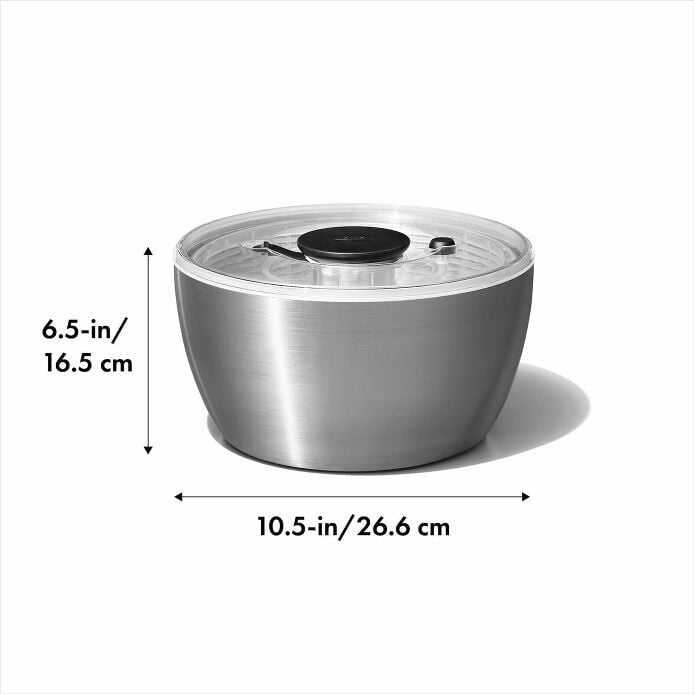 Steel Salad Spinner X1
